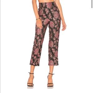 FOR LOVE & LEMONS LUELLA METALLIC PANTS